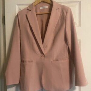 Cicy Bell Pink Women's Blazer